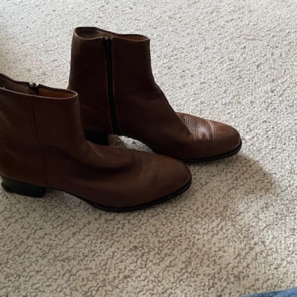 Gravati cognac ankle boots 8.5 M